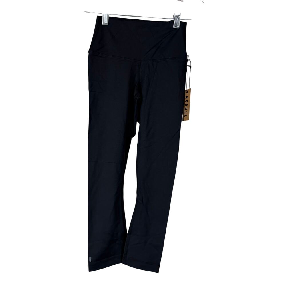 NOBULL Women's High Rise Cropped Black Leggings Size X-Small New With Tags